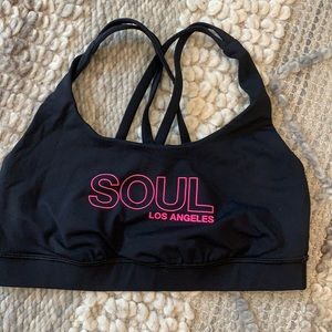 Soulcycle lululemon sports bra- size 6